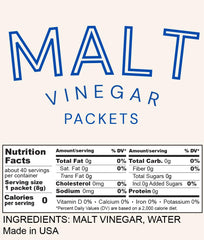 crait packet next to ruler showing 8 g portion size for consistent servings
