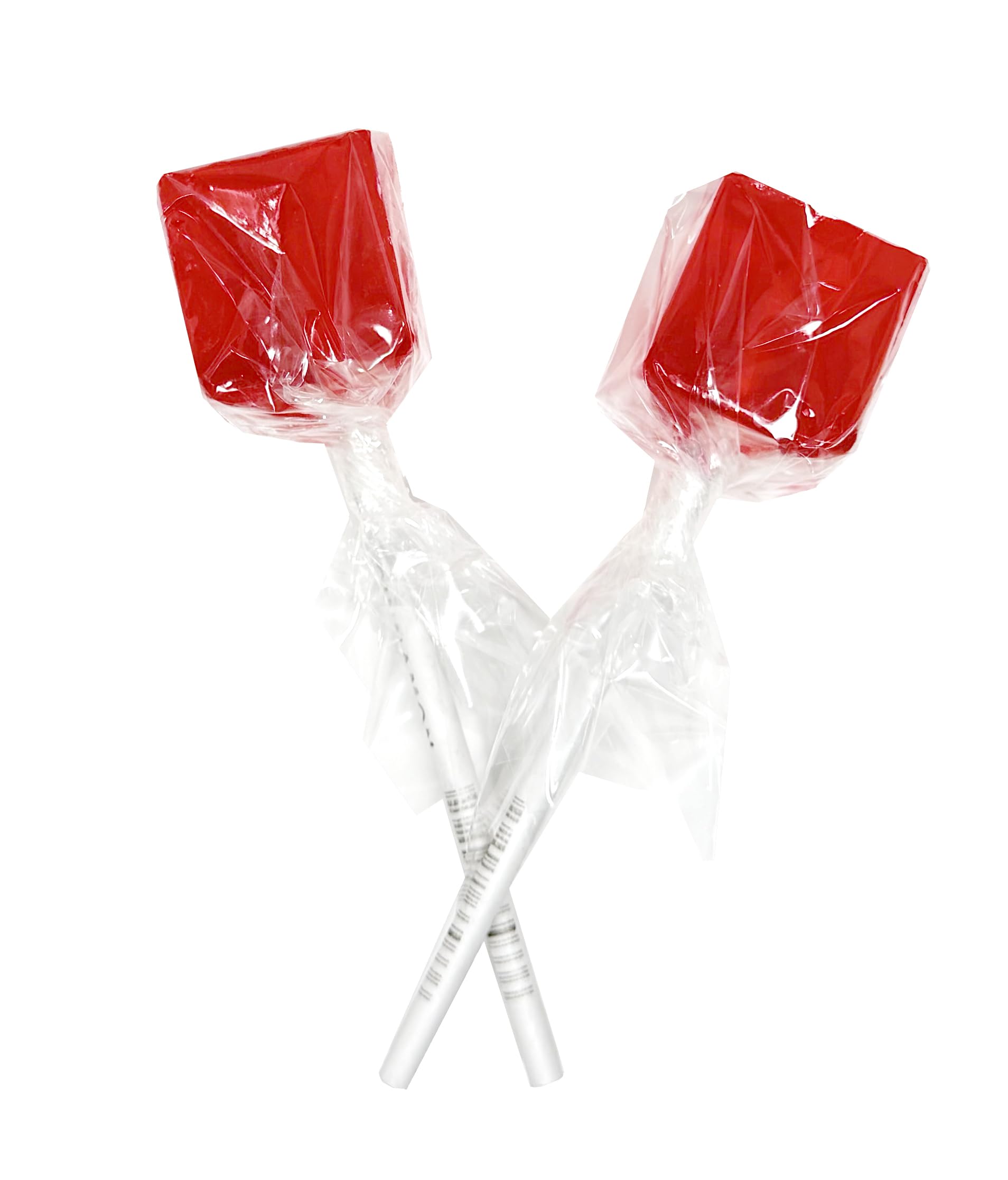 crait lollipop on 4-inch stick beside ruler showing size and easy handling