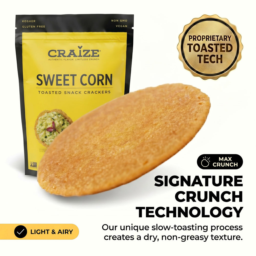 Craize bag open pouring crisps into bowl to show portioning and snack-ready presentation