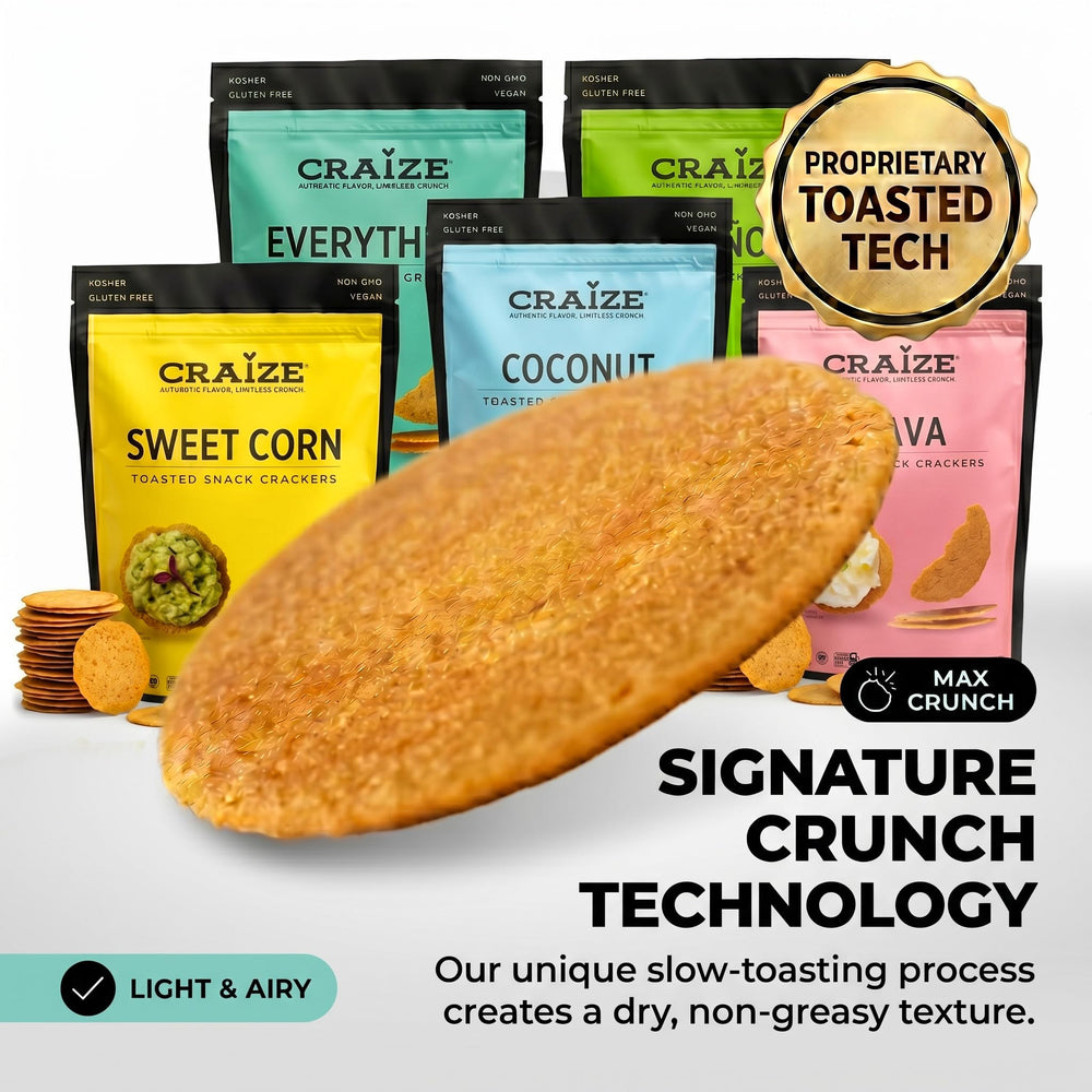 Craize Jalapeño Lime crisps next to tacos showing zesty kick for savory dishes