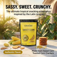 Craize crisps topped with avocado and salsa demonstrating versatile serving and fresh flavor