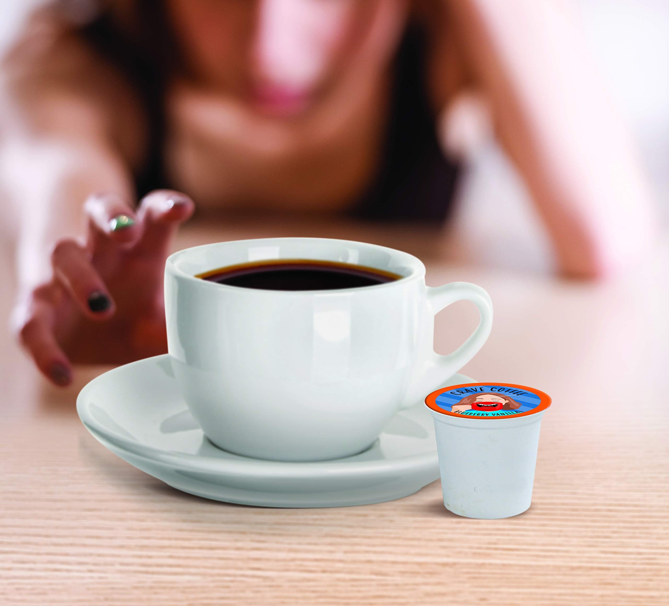 Crave Beverages label and Kosher certification for trusted dietary standards