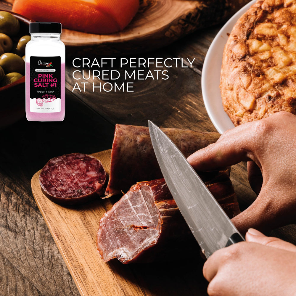 Crave Seasonings used on bacon in curing process showing color development benefit