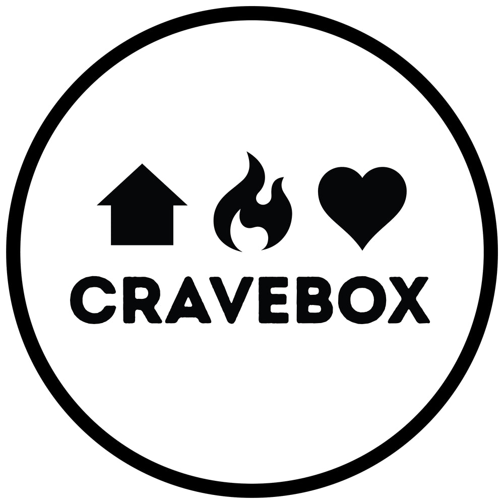 CRAVEBOX wrapped as a gift with bow, portrays ready-to-send presentability