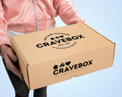 CRAVEBOX in a dorm room setting with student studying, fuels study sessions