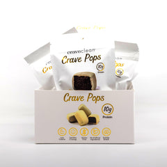 CRAVECLEAN front packaging showing full-case convenience and branding