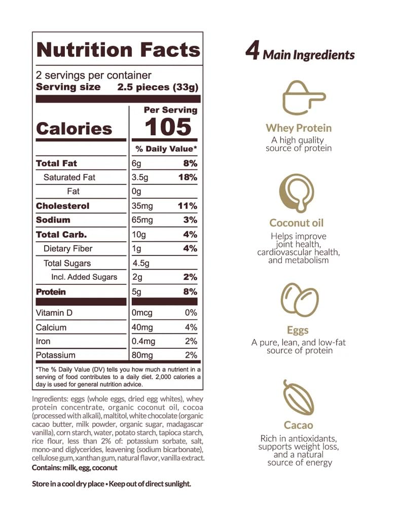 CRAVECLEAN pop in hand showing perfect portion size and protein boost