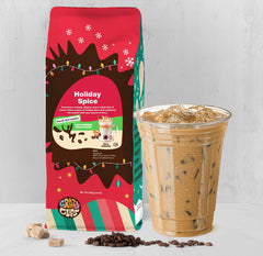 Crazy Cups Caramel Eggnog being poured into mug for creamy dessert-like enjoyment