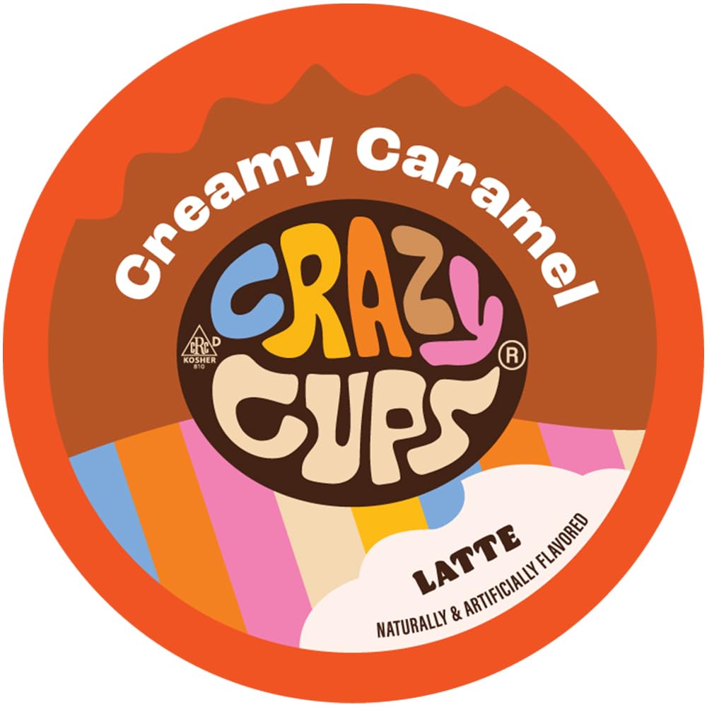 Crazy Cups single pod top view highlighting compatibility and easy use