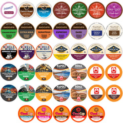 Crazy Cups front packaging showing variety pack and 40-count convenience
