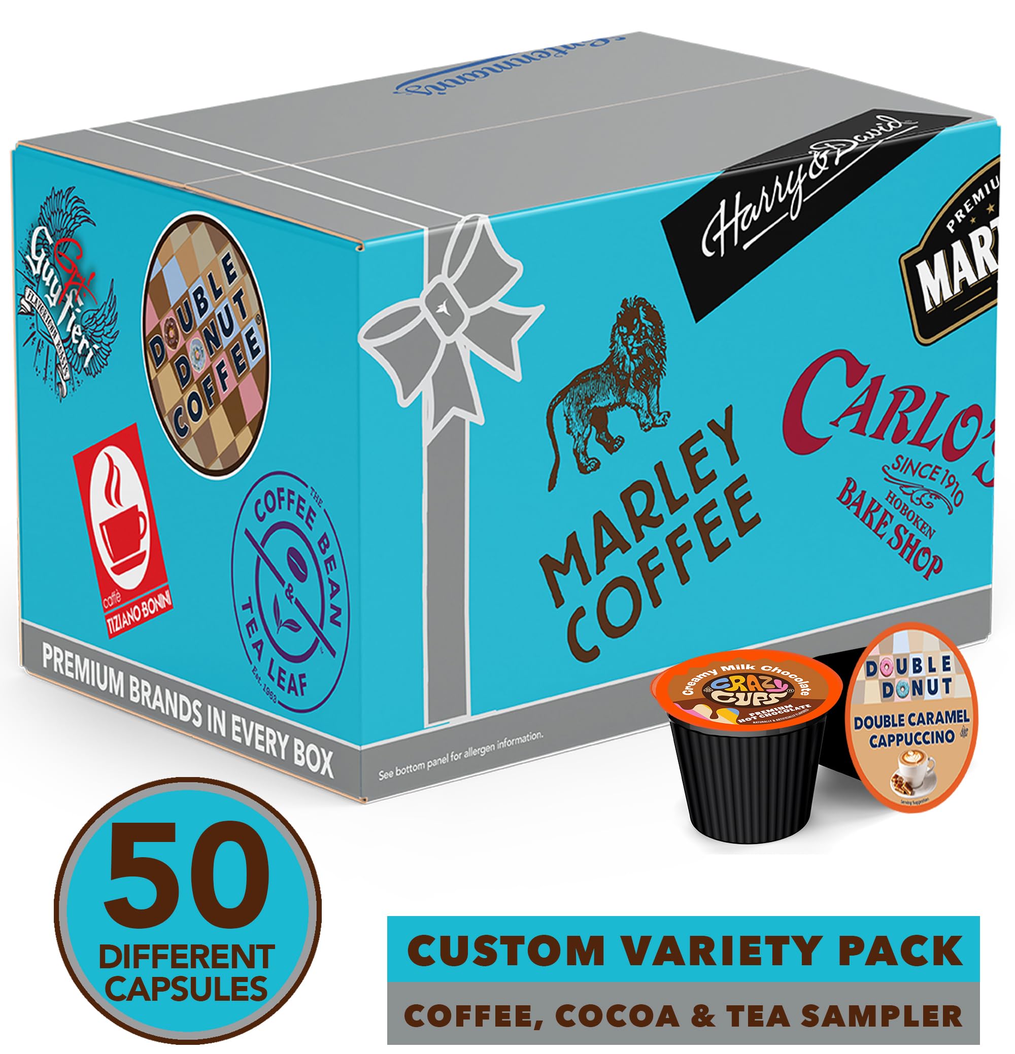Crazy Cups pod close-up seal highlighting freshness and reliable fit