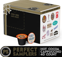 Crazy Cups pod close-up showing pod texture and easy single-serve convenience