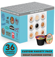 Crazy Cups pod close-up highlighting pod seal and freshness preservation benefit