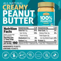 Crazy Richard's creamy peanut butter spoon close-up demonstrating ultra-smooth texture and spreadability