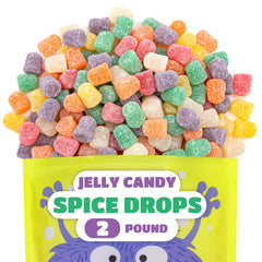 CRAZYOUTLET bowl of mixed spice drops staged for a party display