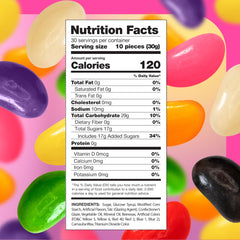CRAZYOUTLET close-up of glossy jelly bean texture highlighting chew and shine