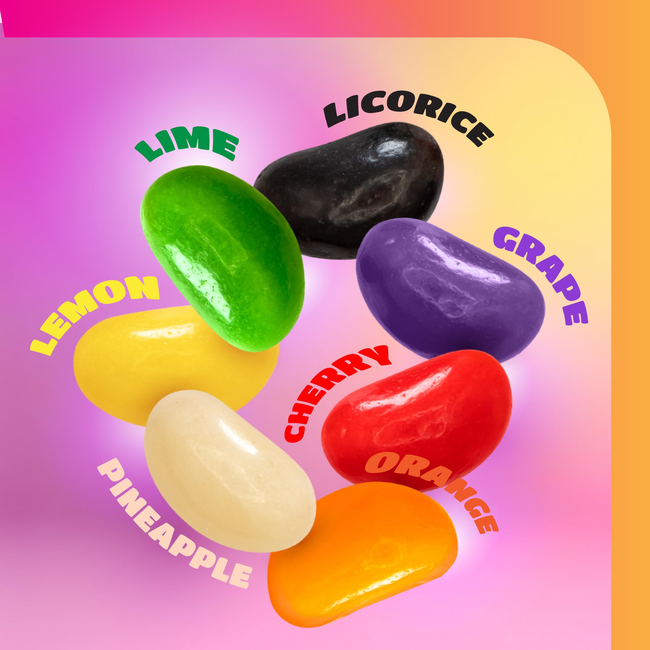 CRAZYOUTLET jelly beans held in hand to show scale for portion planning