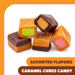 CRAZYOUTLET chewy caramel texture detail, highlights soft melt-in-mouth benefit