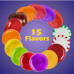 CRAZYOUTLET unwrapped assortment on table demonstrating variety and easy serving