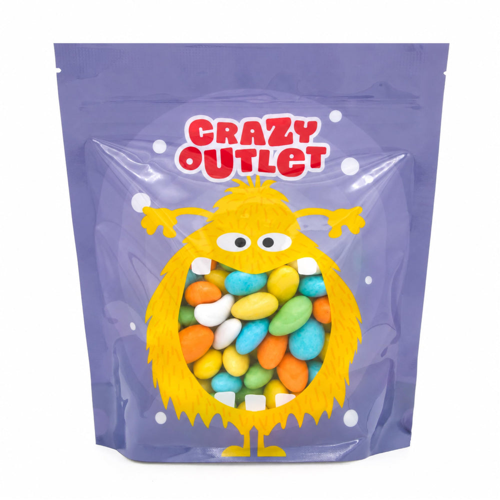 CRAZYOUTLET pastel almonds in wedding favor bags demonstrating gift-ready presentation