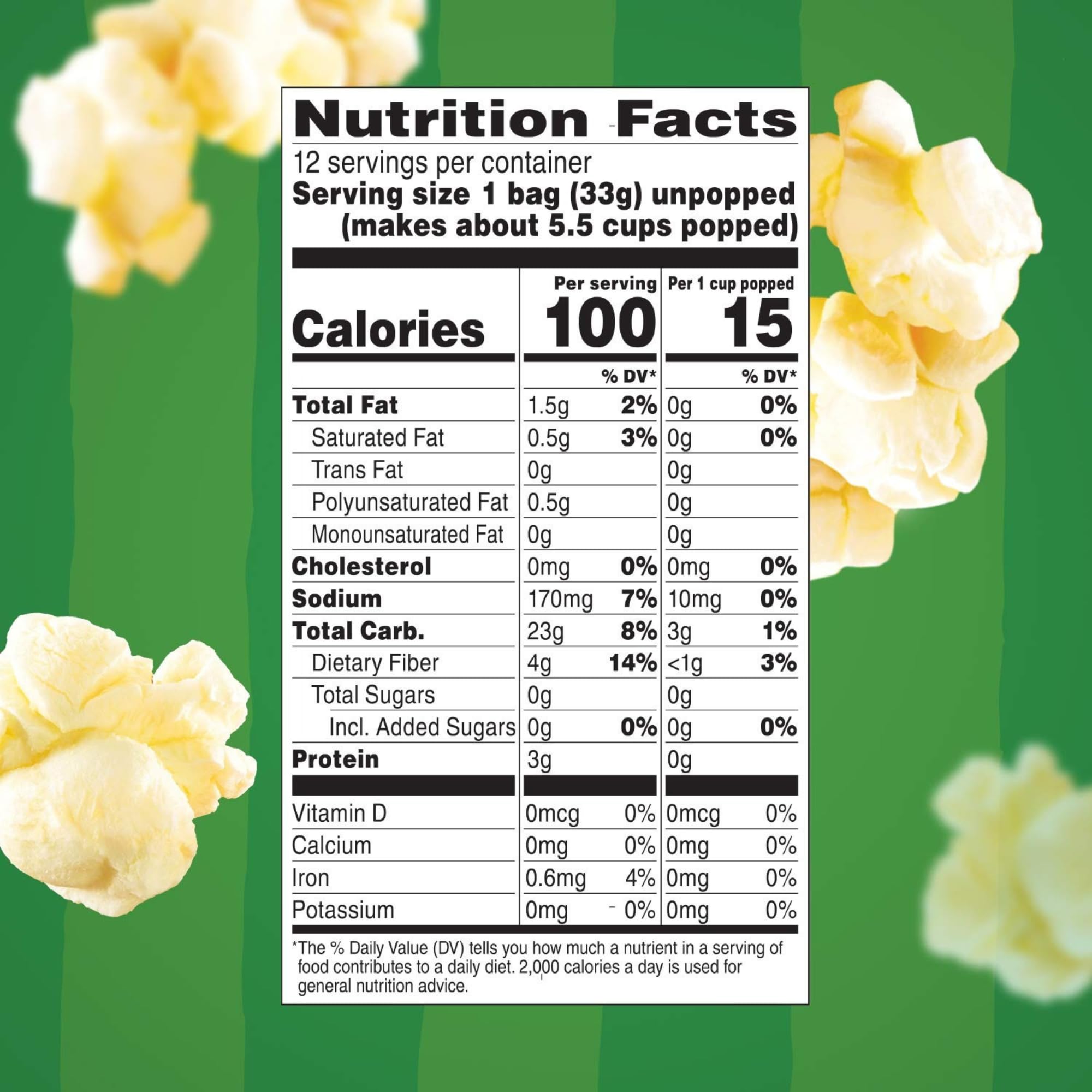 Create and Bundle close view of non‑GMO popcorn kernels before popping for quality