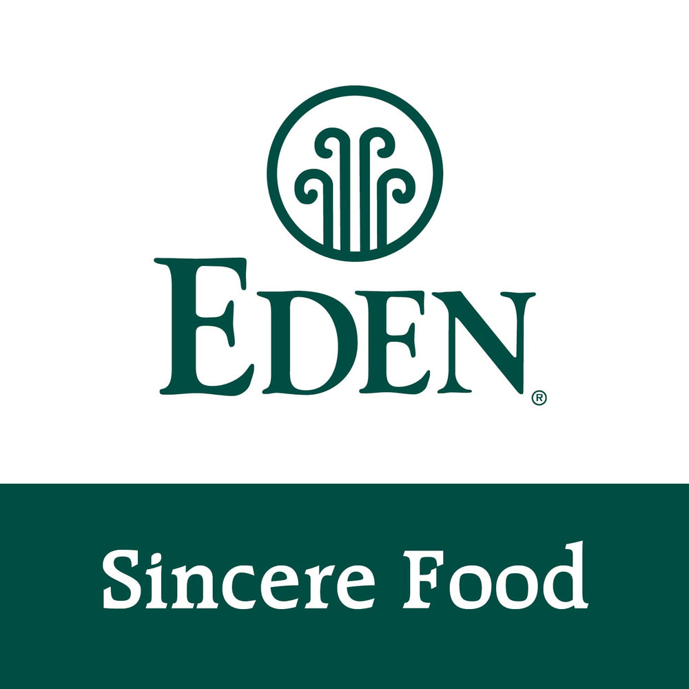 CREATION AND MAINTENANCE OF PURITY IN FOOD Eden mirin bottle size scale next to measuring cup for portion reference
