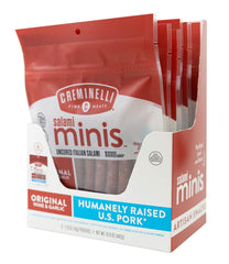 Creminelli front packaging showing brand and six-pack convenience benefit