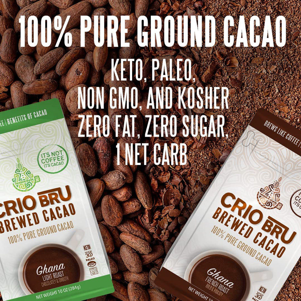 Crio Bru on a breakfast table showing easy coffee-alternative routine