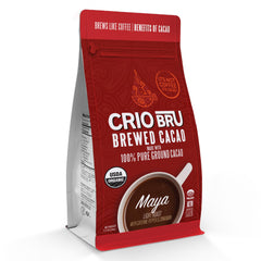 Crio Bru front packaging showing product and benefits