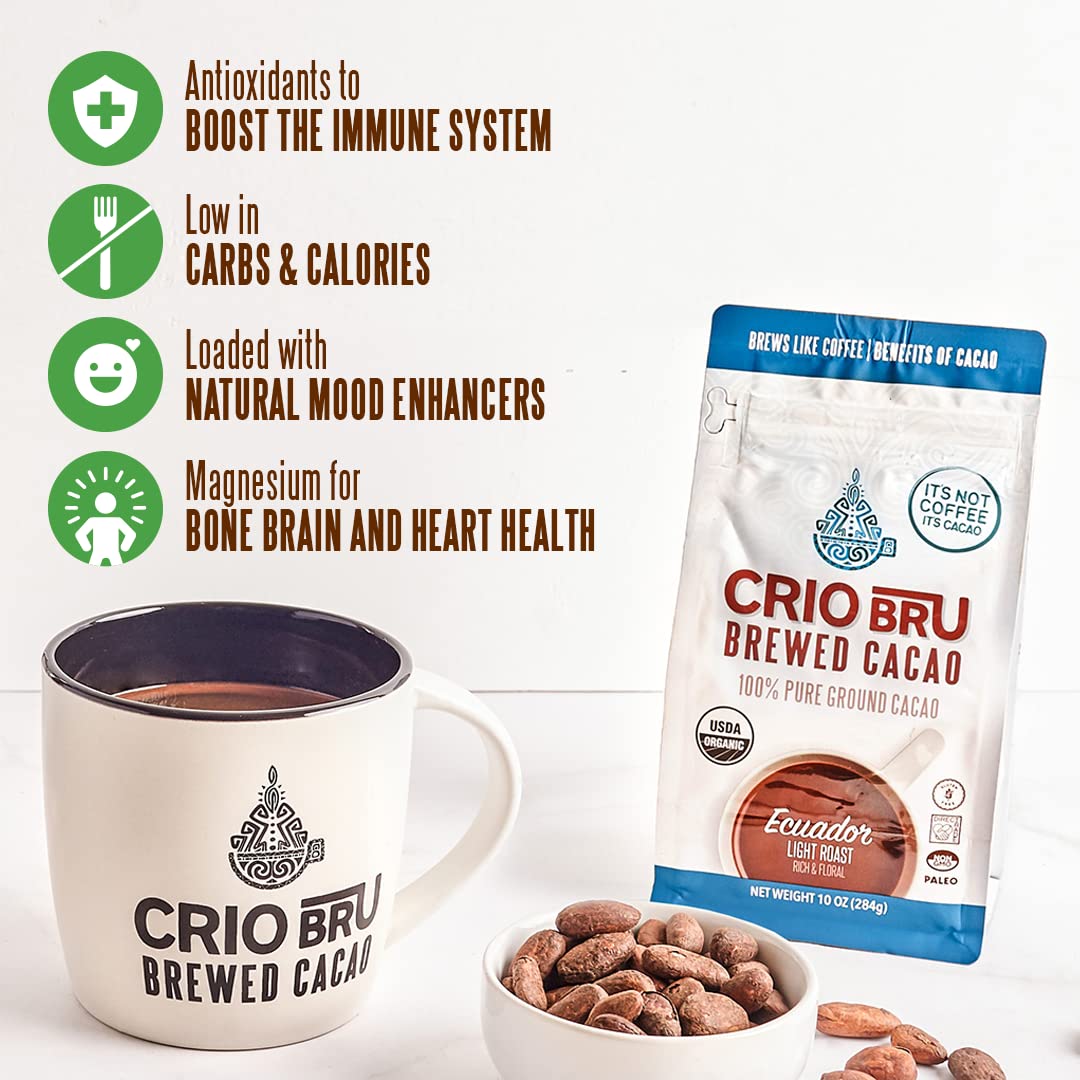 Crio Bru measuring spoon with grounds for consistent brew strength