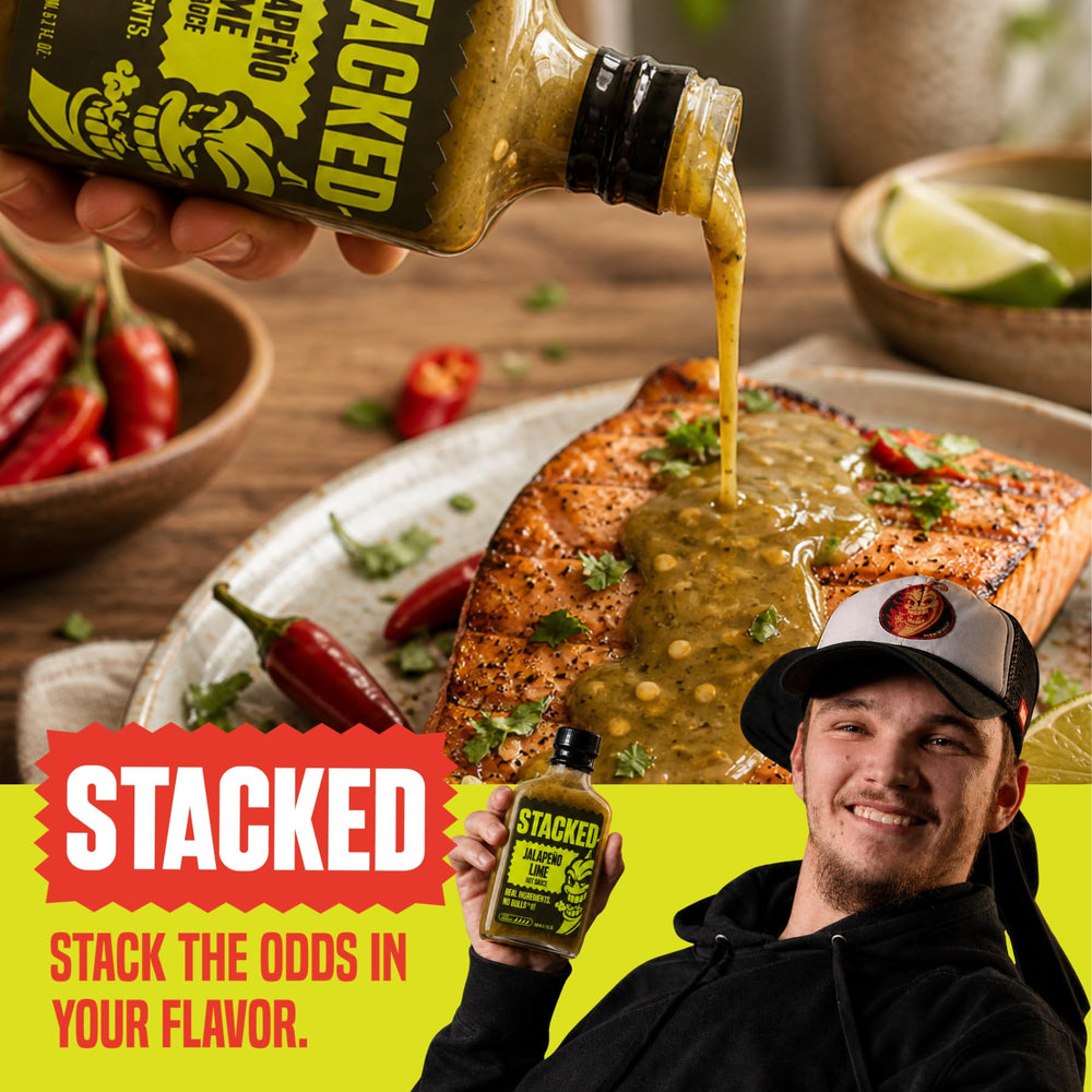 Crippling Hot Sauce on kitchen counter in lifestyle scene inspiring everyday use