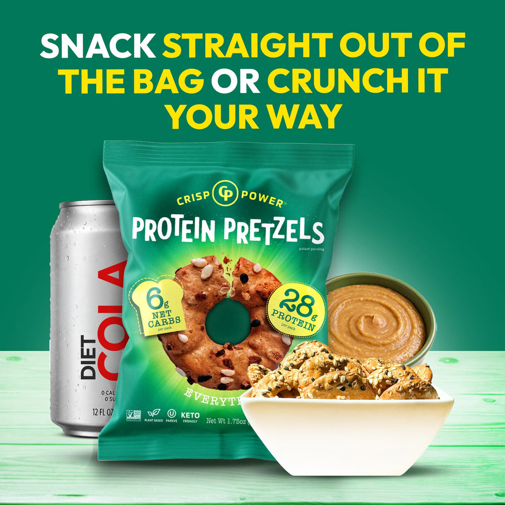 Crisp Power single pouch packed for travel illustrating on-the-go convenience