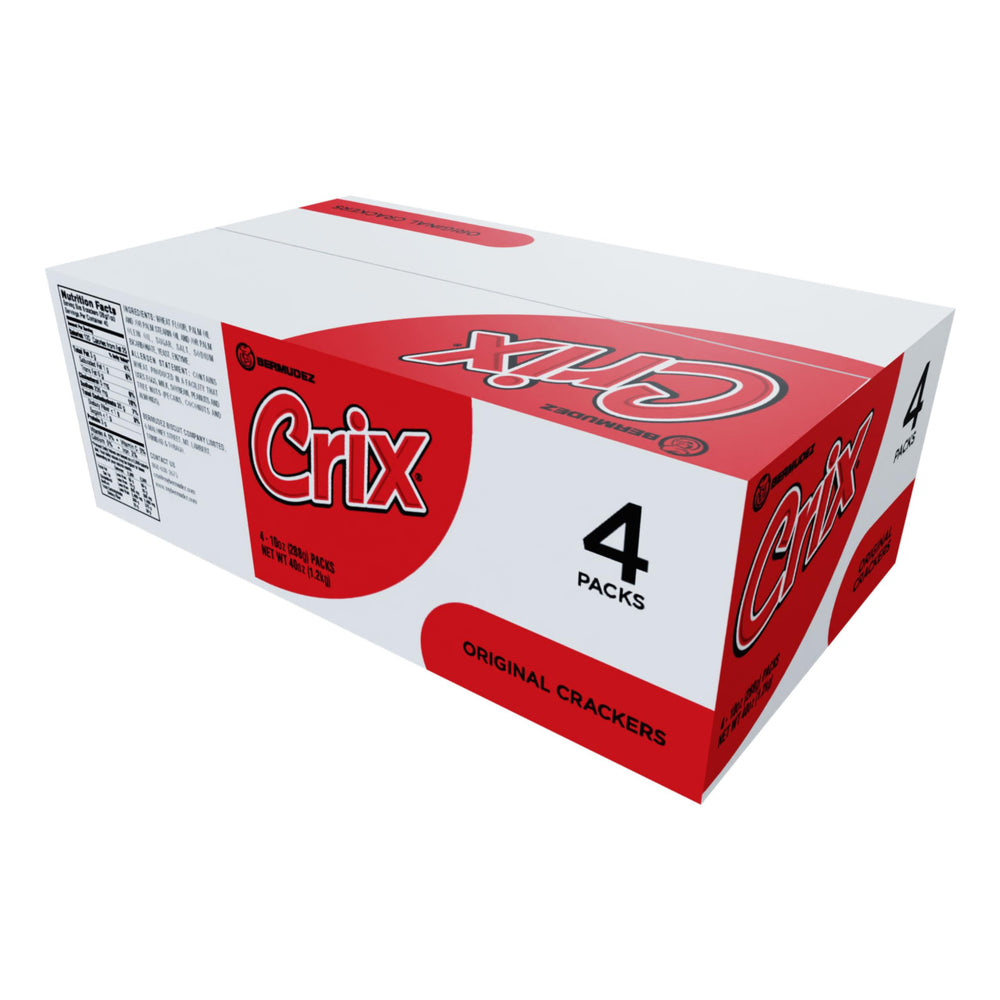 Crix individually wrapped roll in hand for portable convenience