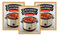 Crockery Gourmet front packet showing brand and serving benefit