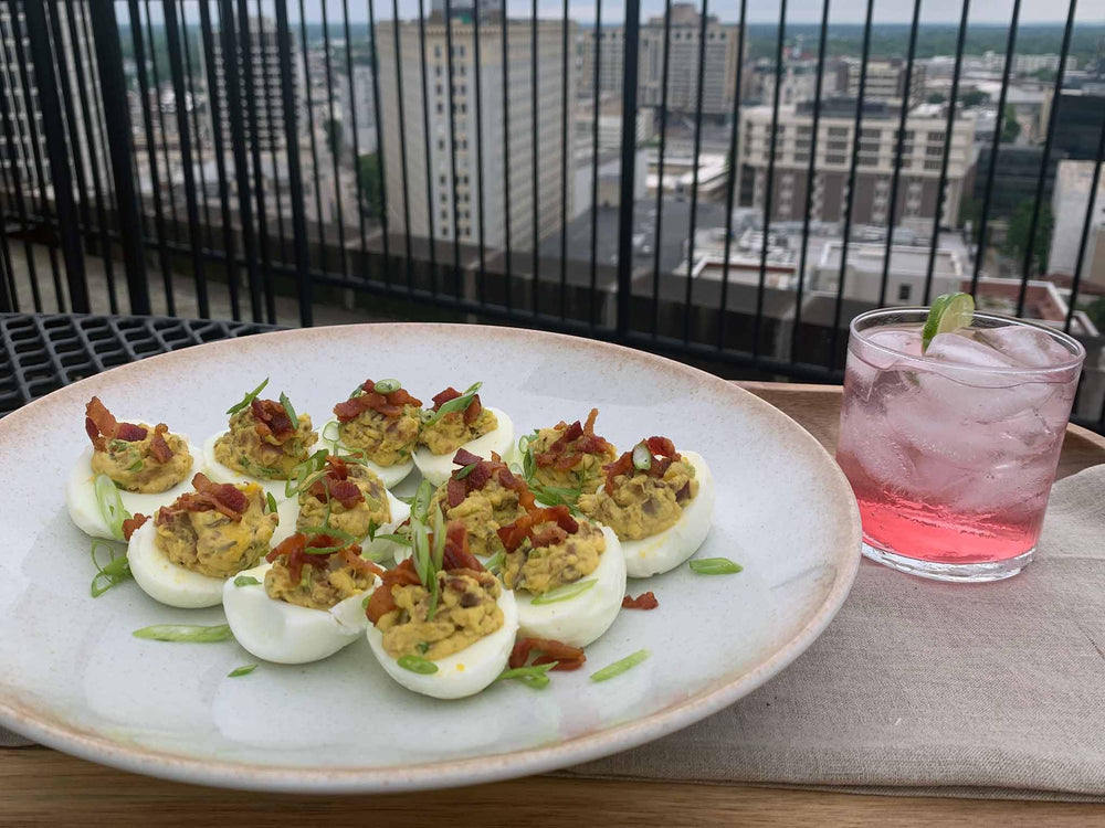 Crown Prince oysters used as pizza topping adding savory umami finish