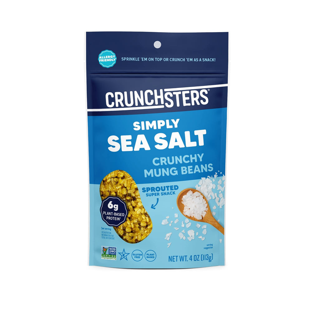 Crunchsters back panel nutrition facts and ingredient list benefits