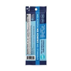 Crunchsters bag open pouring crunchy mung beans for convenient snacking