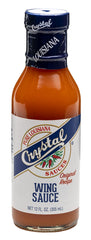 Crystal sauce drizzle on wing highlights smooth texture and even coating benefit