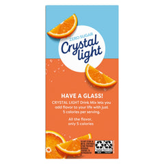 Crystal Light powdered texture close view showing easy dissolve benefit