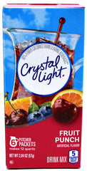 Crystal Light front canister showing branding and pack quantity for quick identification and convenience