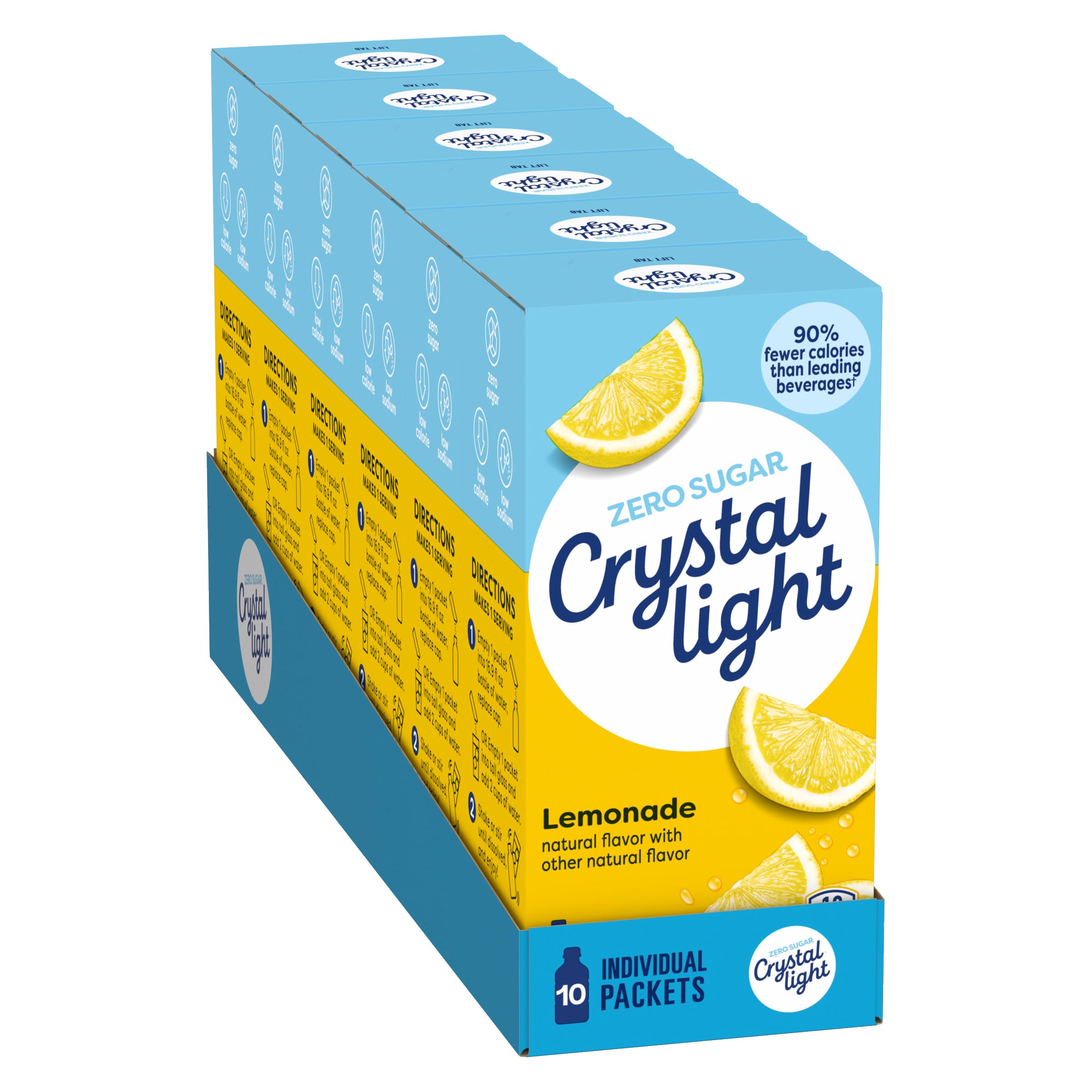 Crystal Light mixing in reusable bottle for fast on-the-go hydration