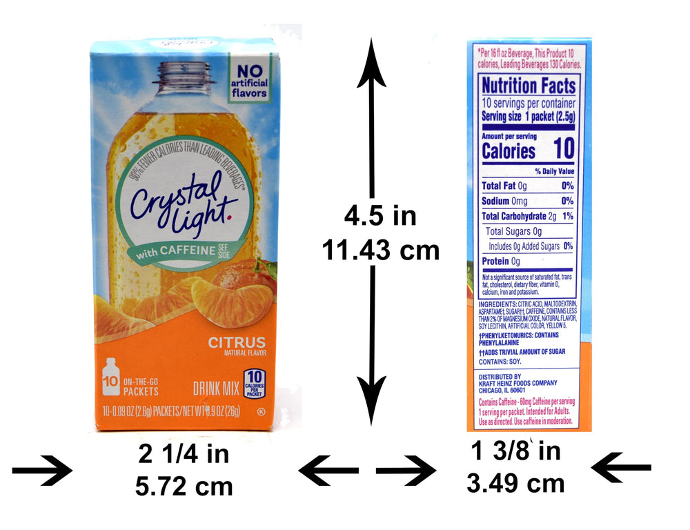 Crystal Light at gym bottle showing on-the-go energy and hydration