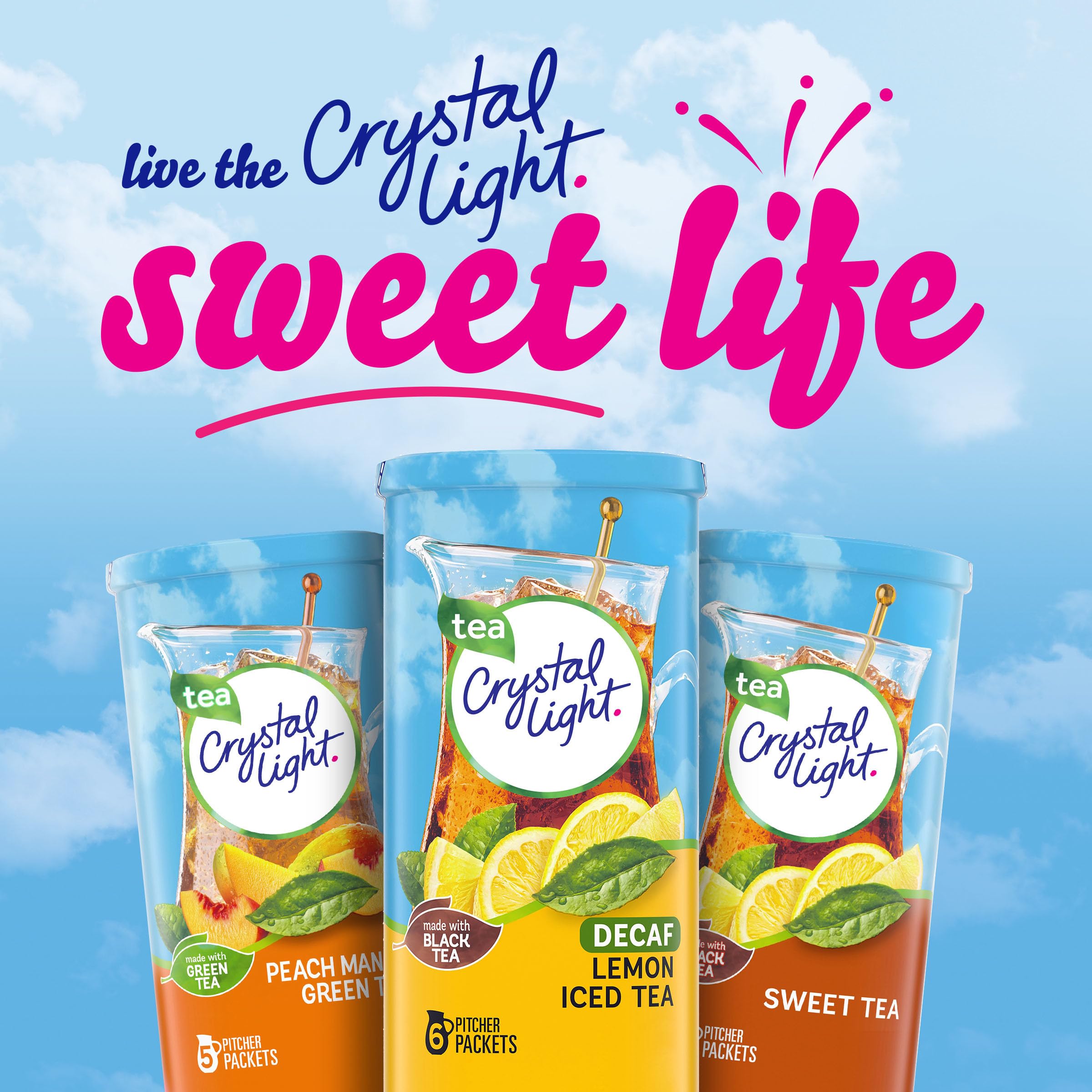 Crystal Light in a kitchen setting served on a table for family gatherings