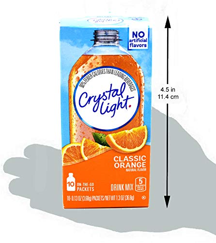 Crystal Light five-pack box display for bulk single-serve supply