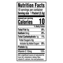 Crystal Light single packet close-up highlighting brand and easy-portable convenience