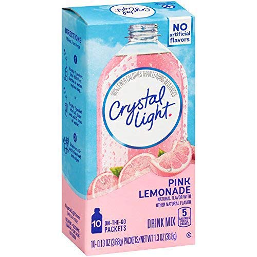 Crystal Light packets in a purse, brand portability for travel and active days