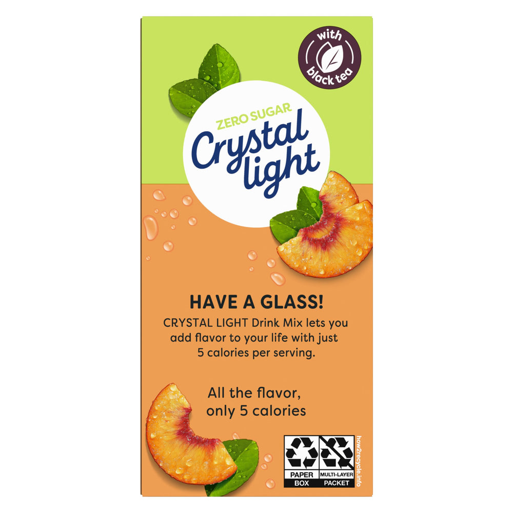 Crystal Light mixed drink in bottle illustrating effortless shaking and refreshing taste