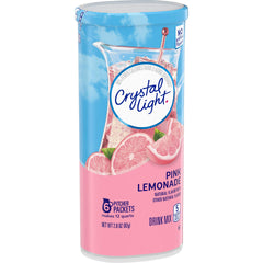 Crystal Light powdered mix close-up displaying fine texture for quick dissolution