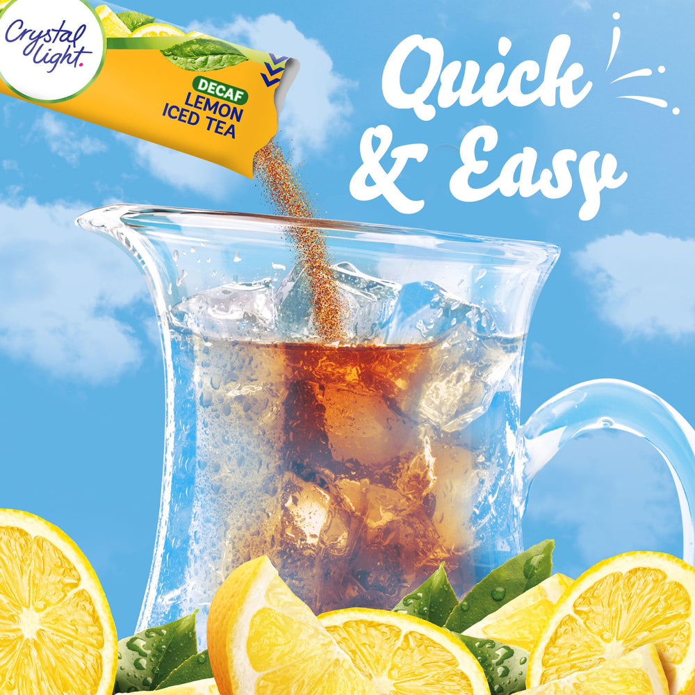 Crystal Light powdered mix texture close-up showing smooth dissolve ability