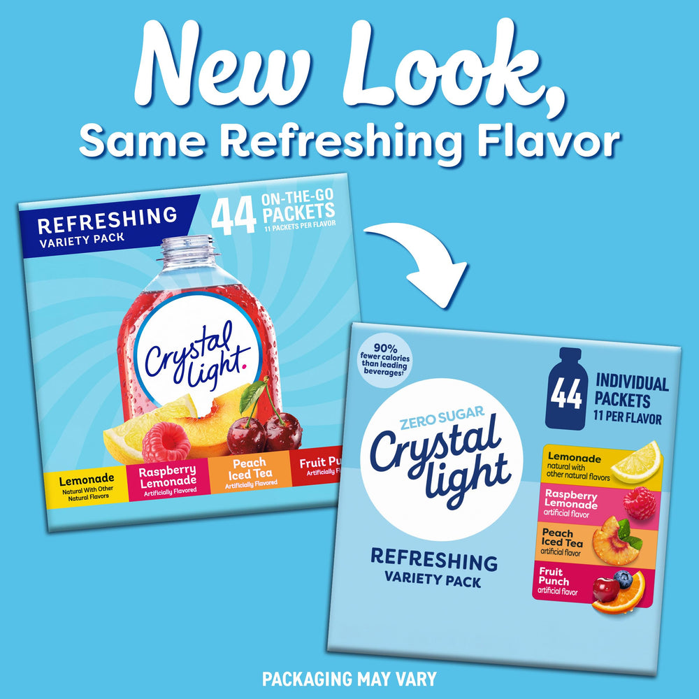 Crystal Light raspberry lemonade mixed in bottle showing easy on-the-go mixing